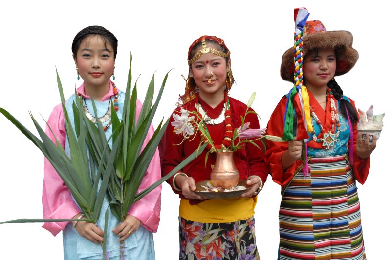 Lepcha-Bhutia-Nepali Traditional Attire